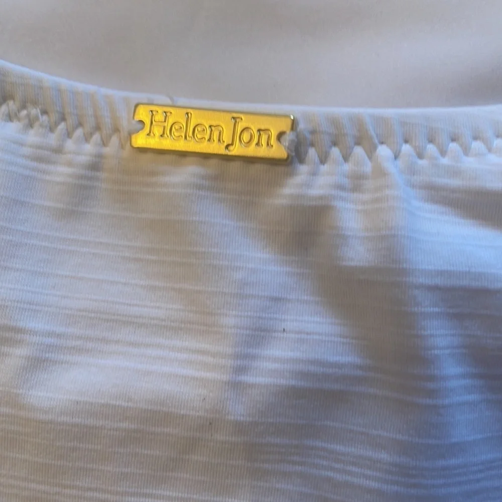 Helen Jon White 1 pc Elegant Swimsuit NWT sz XL - Picture 8 of 10